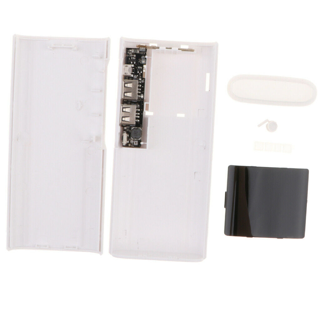 Portable Battery Power Bank Shell Case 5x18650 DIY Dual USB