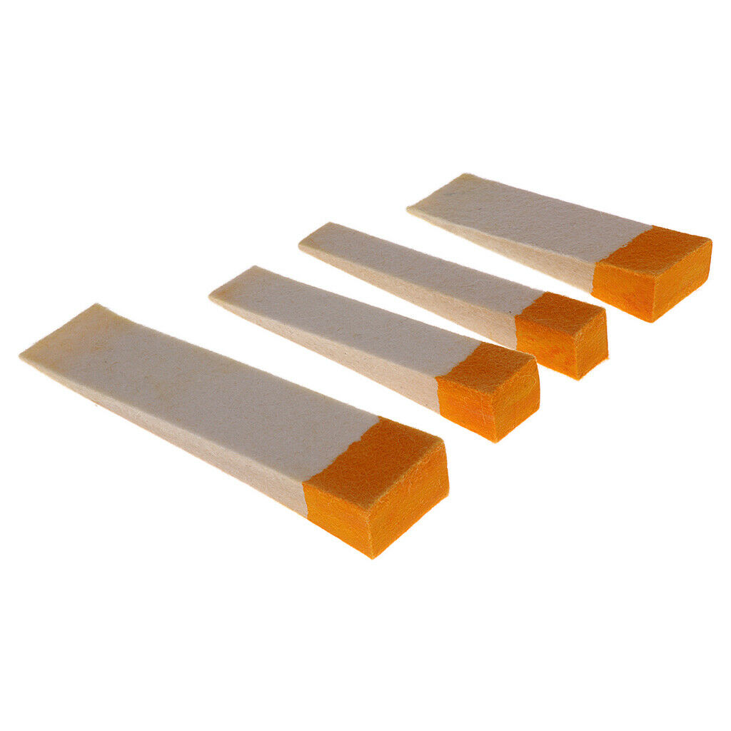 4 pieces of piano felt wedge damper piano tuning tuning tools