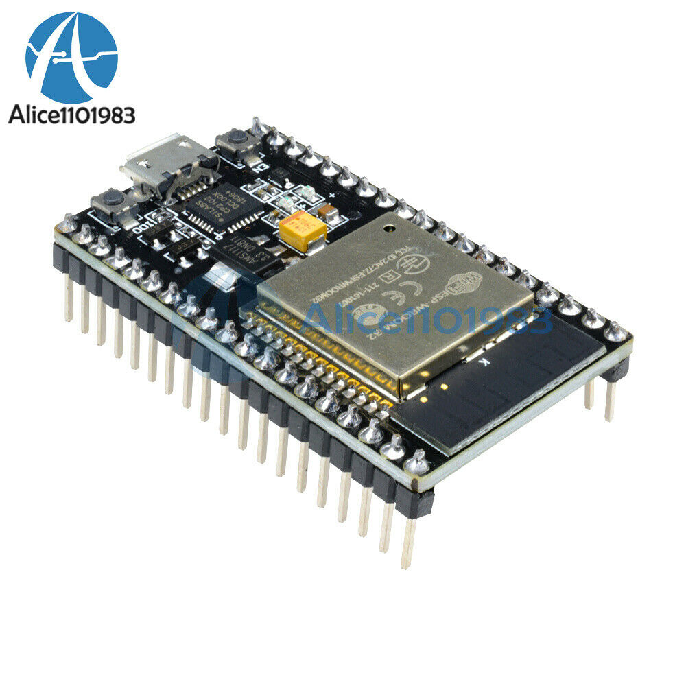2PCS ESP32 ESP32S CP2102 Development 2.4GHz Dual-Mode WiFi & Bluetooth Antenna