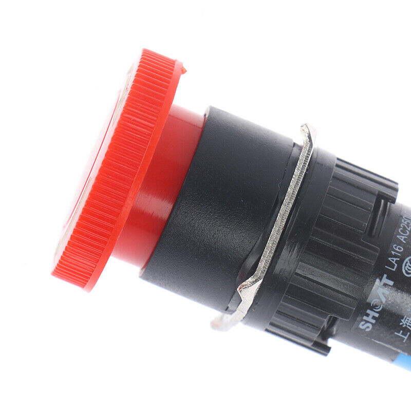 1PCS Red Mushroom 5A Emergency Stop Push Button Swit.l8