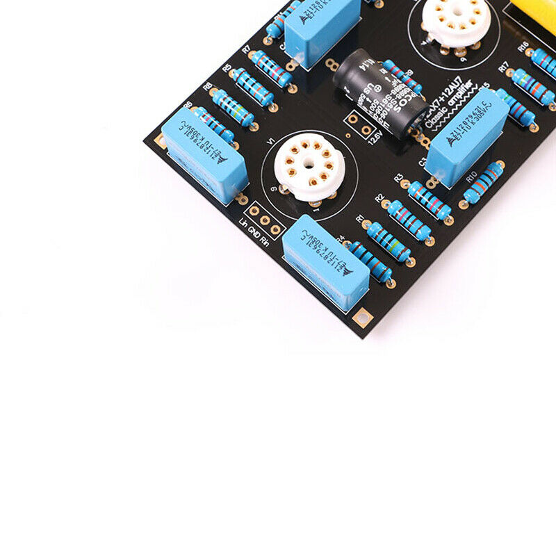 Low Distortion Circuit Tube Preamplifier Preamp Board DIY Kit for 12AX7 12AU7