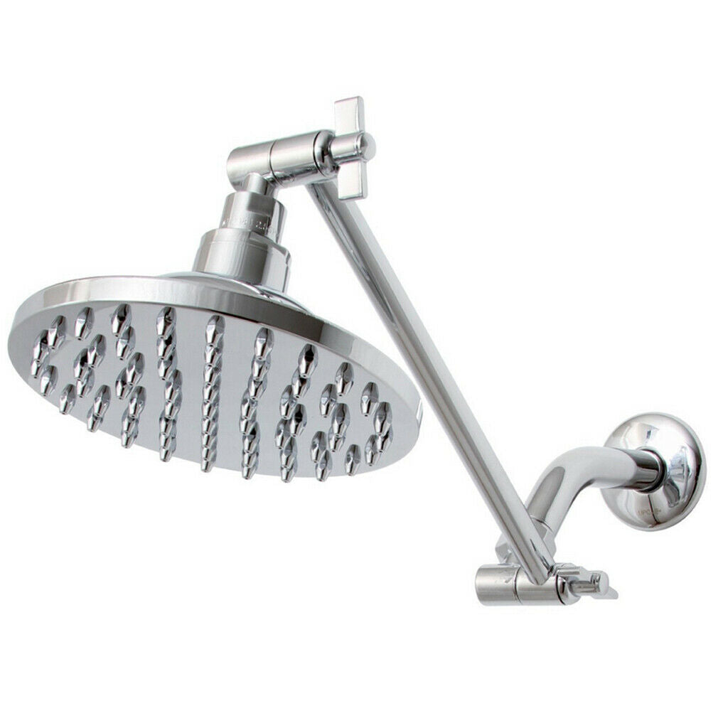 Adjustable Shower Head Extension Shower Extender Tube Arm Rain Shower Head