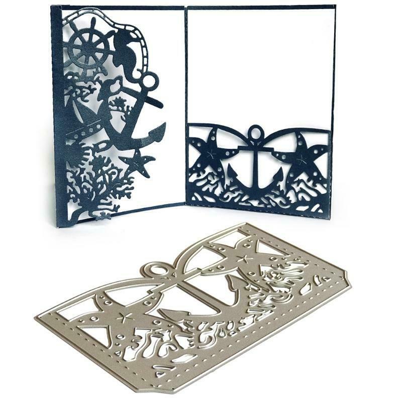 Starfish Metal Cutting Dies Stencil DIY Scrapbooking Album Paper Card Template