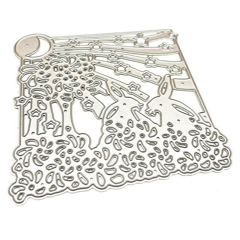Bunny Metal Cutting Dies Stencil Scrapbooking DIY Album Stamp Paper Card Emboss