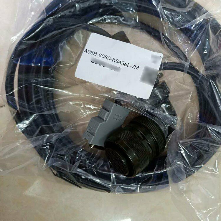 One New FANUC A06B-6080-K843 spindle encoder signal line A06B6080K843 Fast Ship