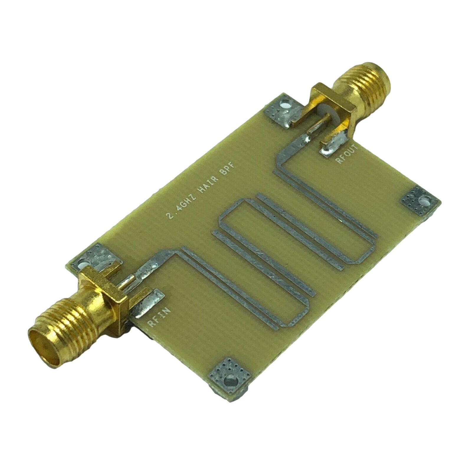 Copper 2.4GHZ Microstrip Bandpass Filter Replace Accessory Practical Filter