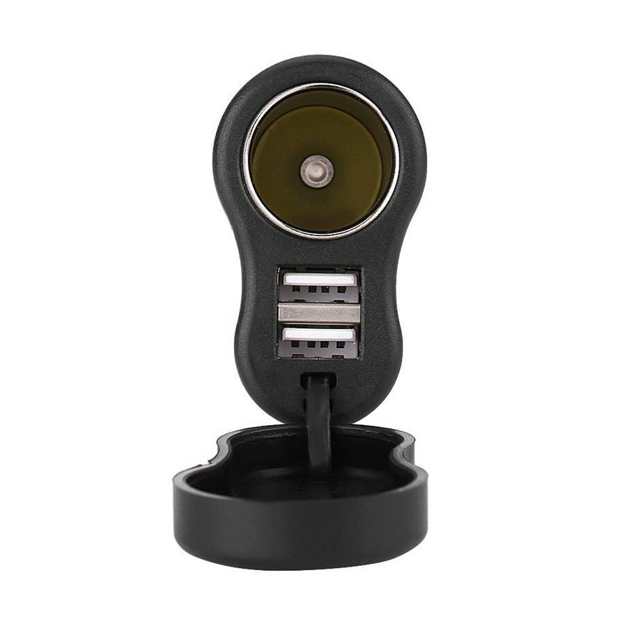 Waterproof Motorcycle Dual USB Port 3.3A Charger Adapter For BMW