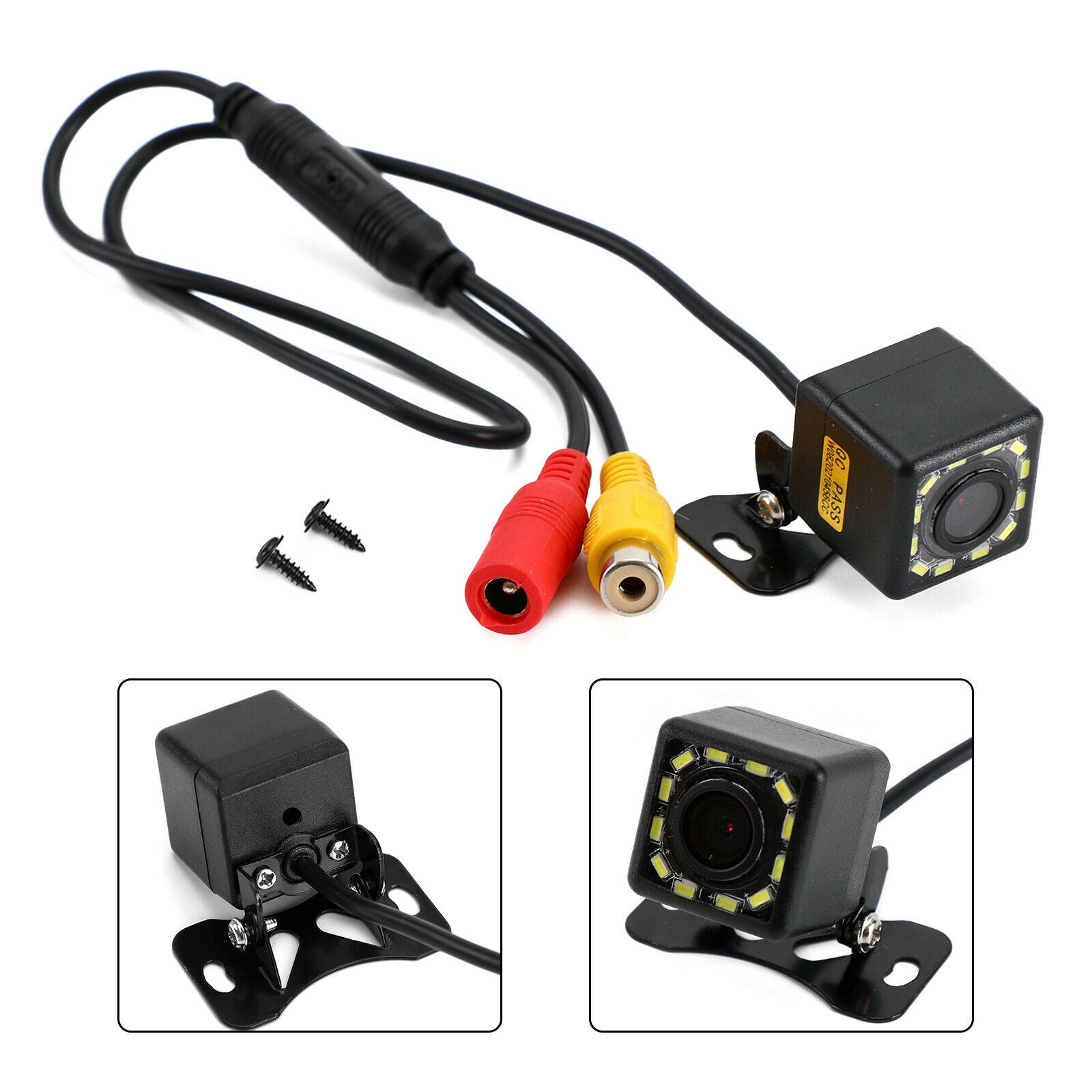 Wireless 150Âº 12Led Dynamic Trajectory Reverse Backup Parking Camera Night View
