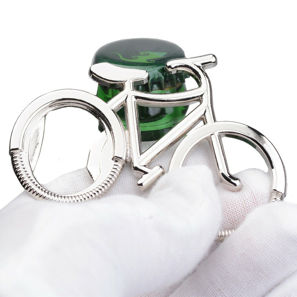 Unique Creative Bike Bottle Opener Wine Beer   Lifter Keychain Pendant