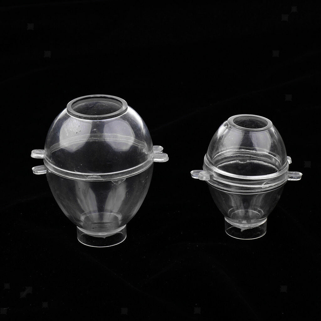 2pcs DIY Candle Making Mold Egg Shape Candle Mould DIY Candle Making Supply