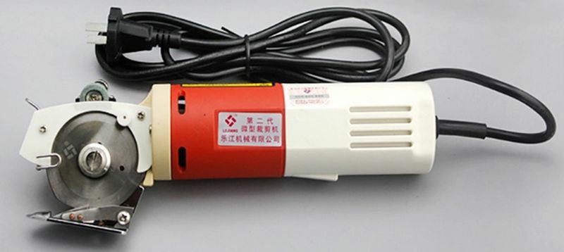 65mm Blade Electric Cloth Cutter Fabric Cutting Machine 220V [M1]