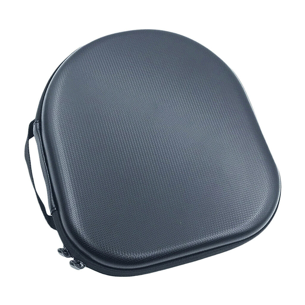 Black Hard EVA Headphone Carrying Case Storage Protection Box Zipper Pouch