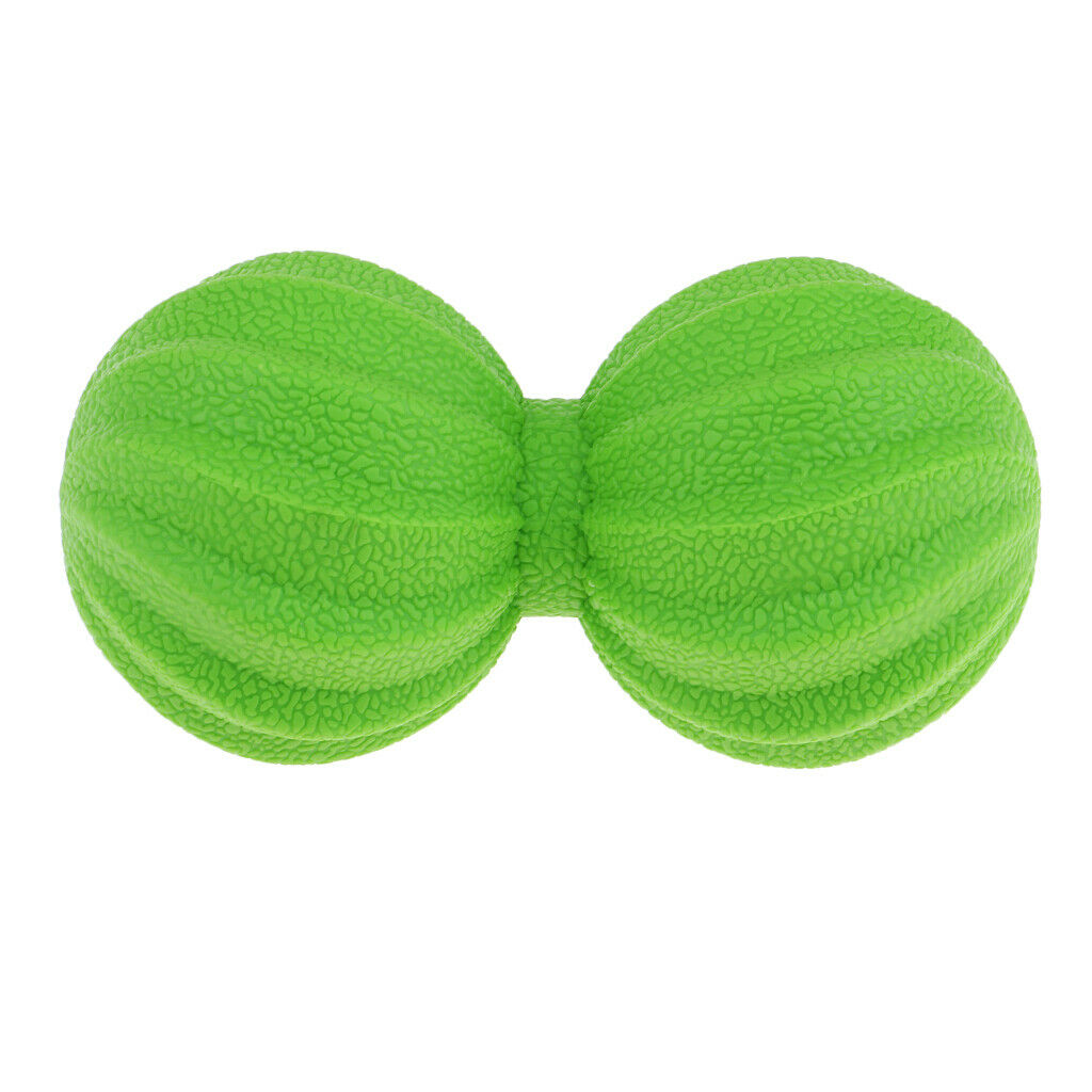 Peanut Massage Ball for Myofascial Release Deep Tissue Spiky Balls Green