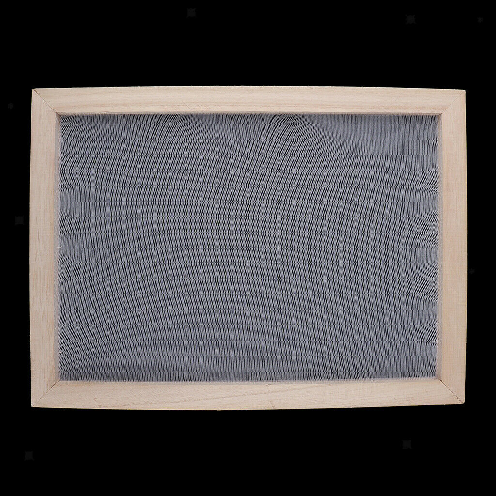 1 Pack Paper Making Kit Mould Screen Frame for DIY Craft Gift Handcrafts