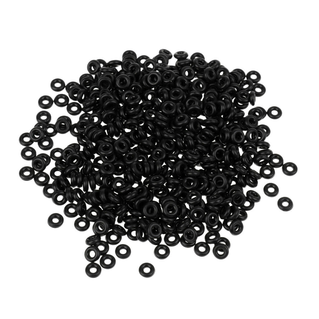 Fishing O Shaped Rings Tippet Connect Rubber Ring Fishing Line Connectors