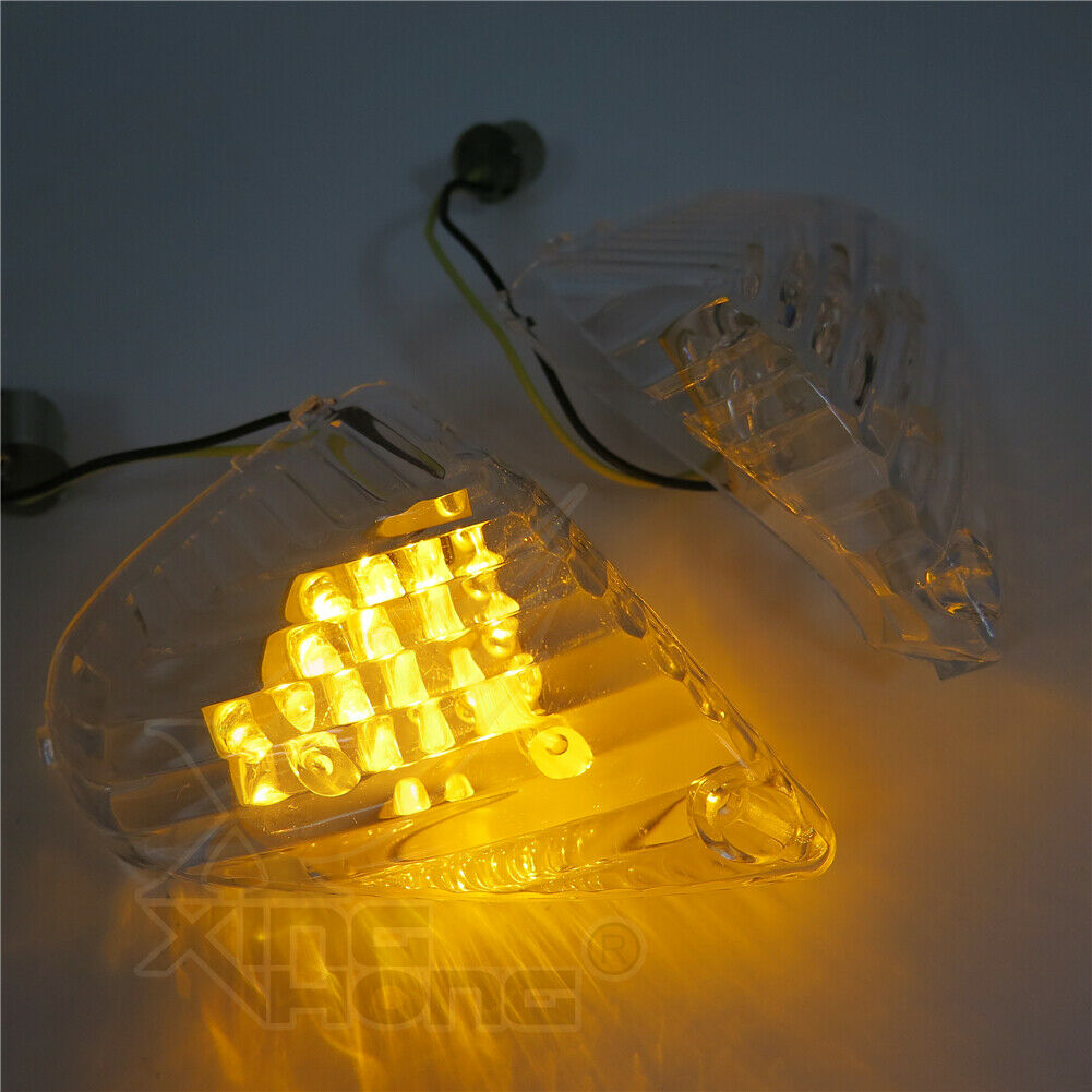 Clear LED Turn Signals Fit For 2005 - 2006 SUZUKI GSXR1000 GSX-R 1000