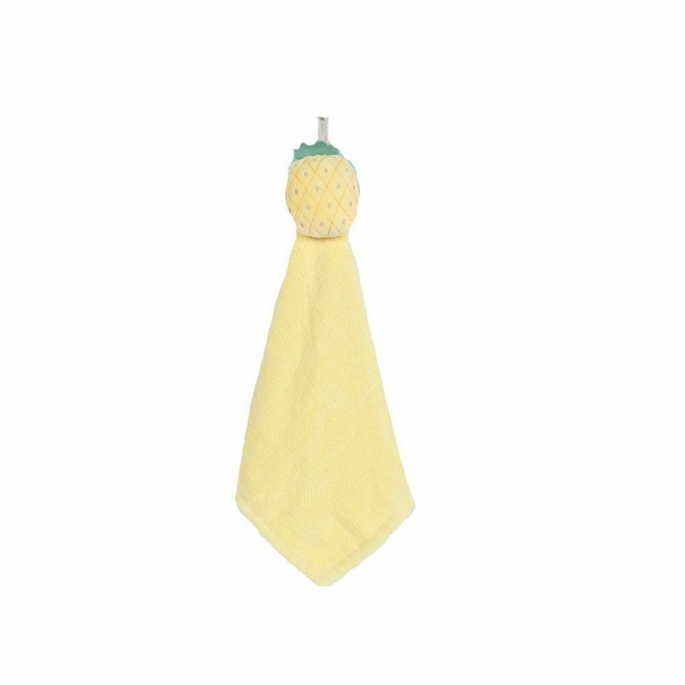 Tools Bathroom Supplies Absorbent Cloth Coral Velvet Hanging Towel Hand Towel