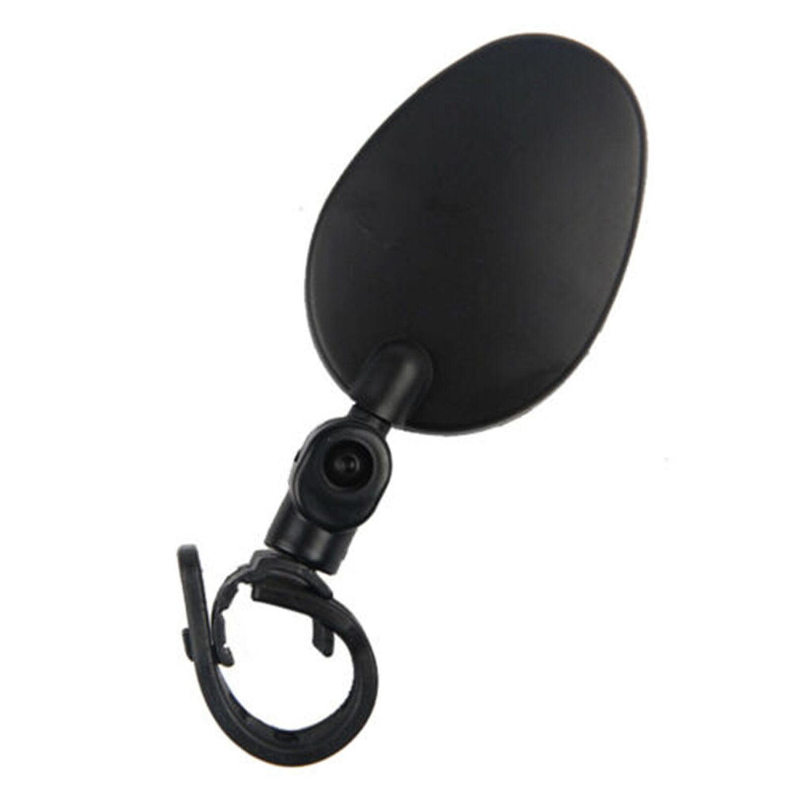 Bike Bicycle Handlebar Flexible Rear Back View Rearview Mirror Black