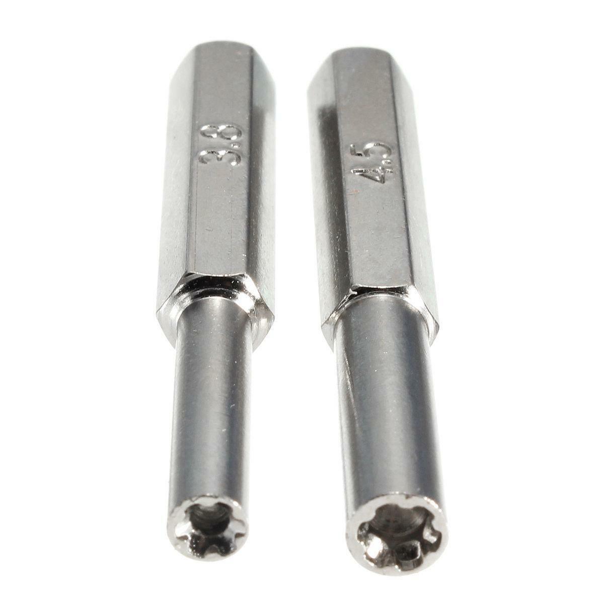 New 3.8mm & 4.5mm Security Screwdriver Bit Tool Set for Nintendo NES SNES N64