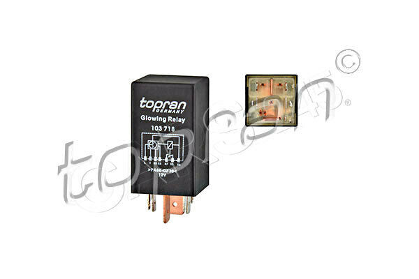 Glow Plug Relay For AUDI 100 C2 C3 80 VW Jetta I Lt 28-35 Transporter T4 76-03
