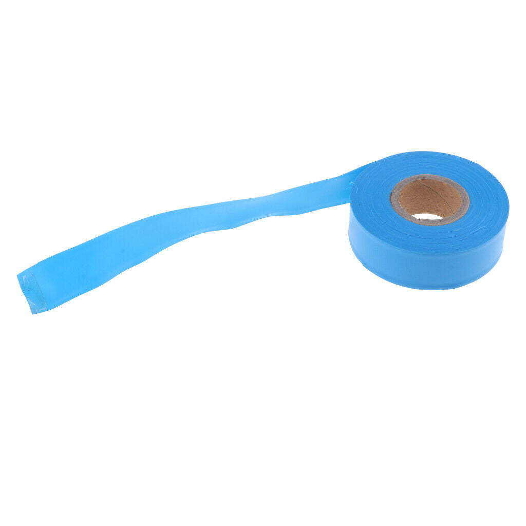 2 Pack Flagging Tape Non-Adhesive Plastic Ribbon 148 Feet 1 inch Wide Outdoor