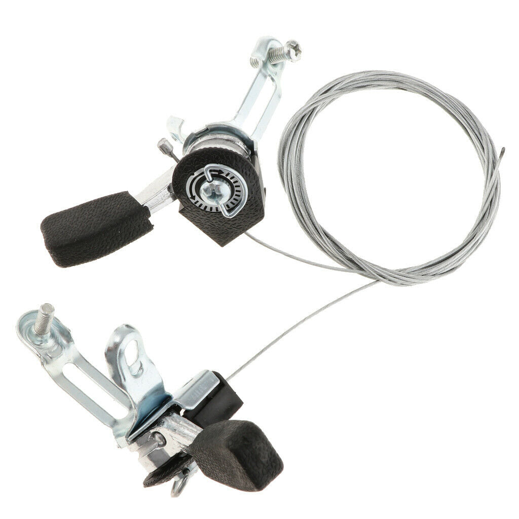 5/6/7 Speed Shifter MTB Bike Brake Lever Combo 59-79'' Shift Cables (2 Pair)