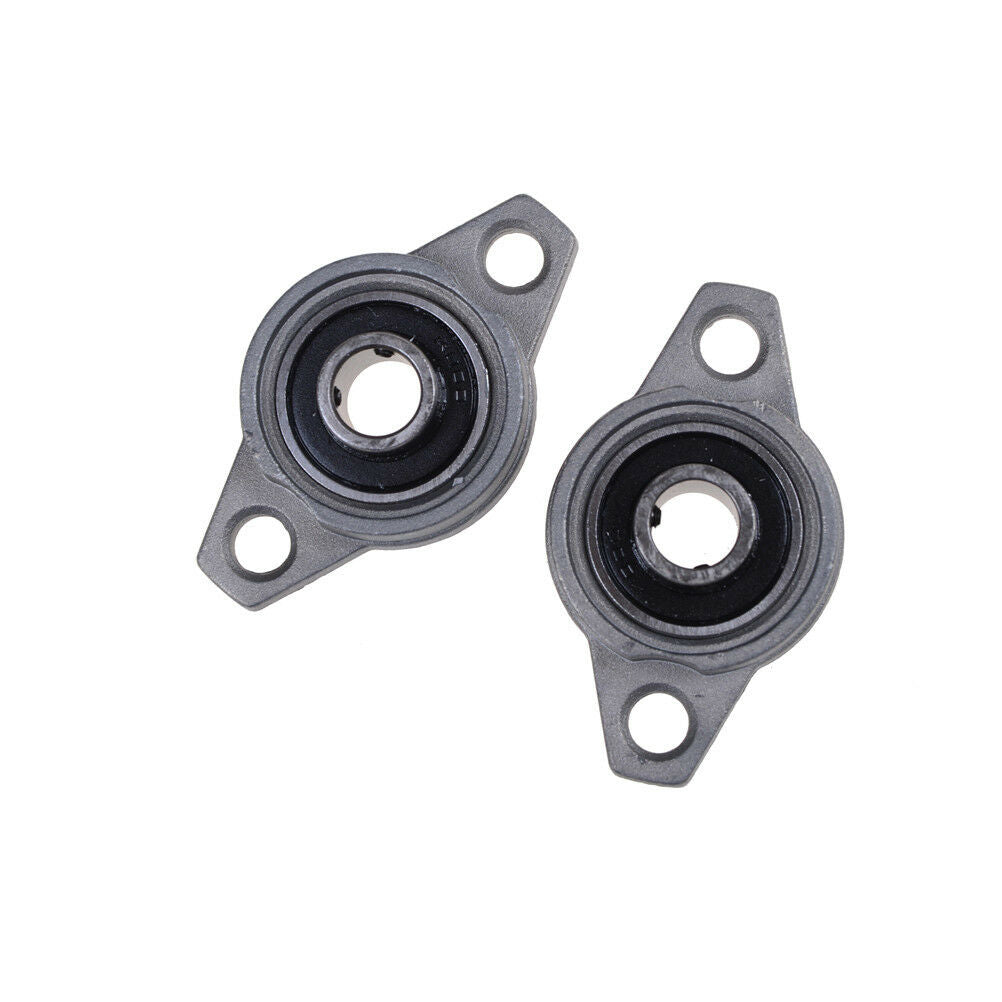 2Pcs KFL08 8mm Bore Diameter  Pillow Block Bearing Flange Rhombic Bearing.l8