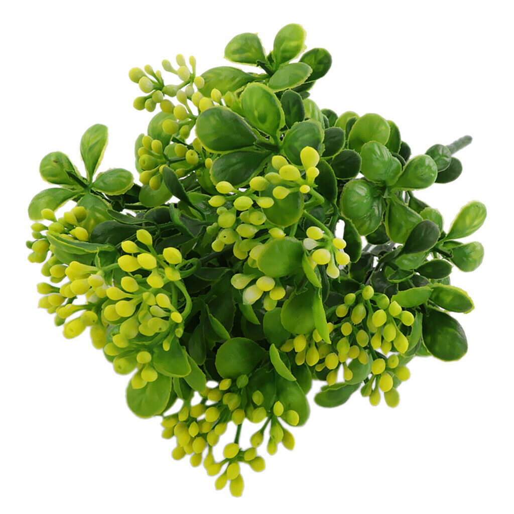 Artificial Milan Fruit Bouquet Home Office Vase Flower Decoration Yellow