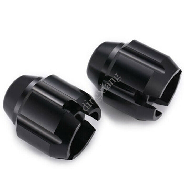 2pc Motorcycle Anti-fall Cup Refit Aluminum Alloy Shock Absorber CNC Universal