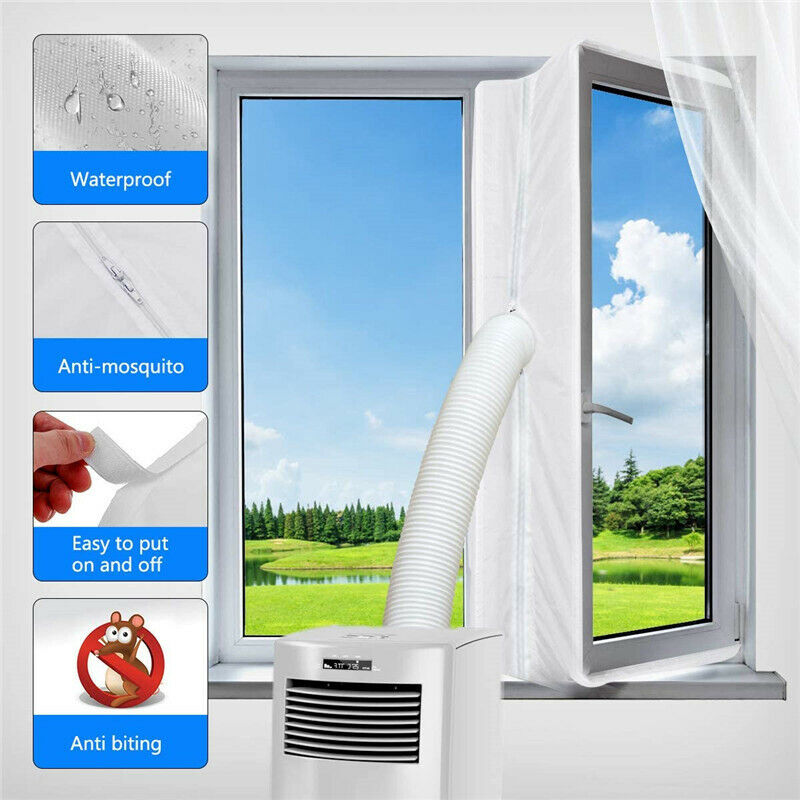 4m Airlock Sealing Portable Mobile Air Conditioner Window Sealing AccessorieBDA