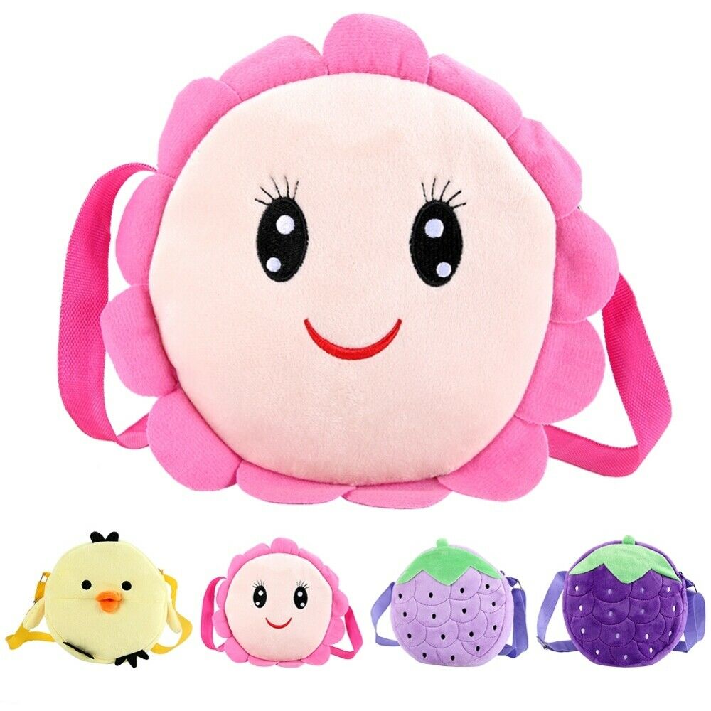 Baby Kids Schoolbag Animal Plush Backpack Preschool Small Shoulder Bag Cute