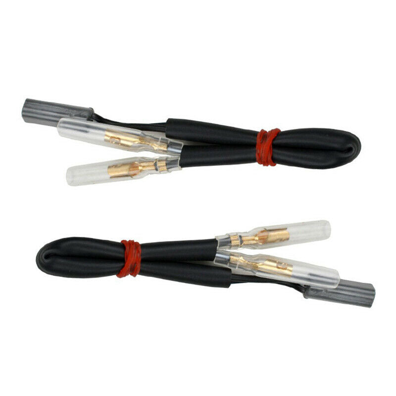 2PCS Turn Signal Marker Wire Adapter Plug Connectors 2 Pin Connector Moto.l8