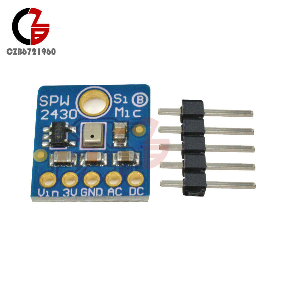 Sound Detection Sensor Module Accuracy Silicon MEMS Microphone SPW2430 3.3-5V