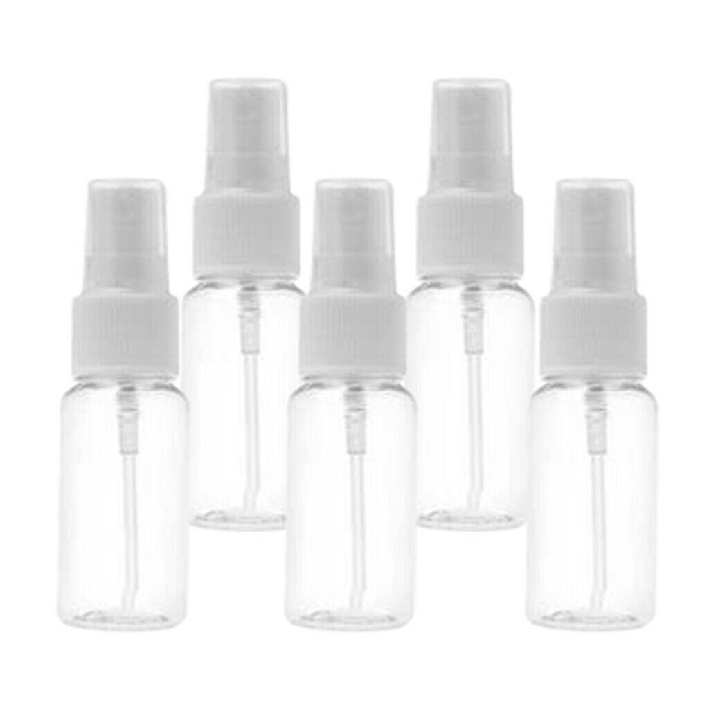 30x Portable Mini Transparent Sprayer Empty Bottle Atomizer Bottles 10ML