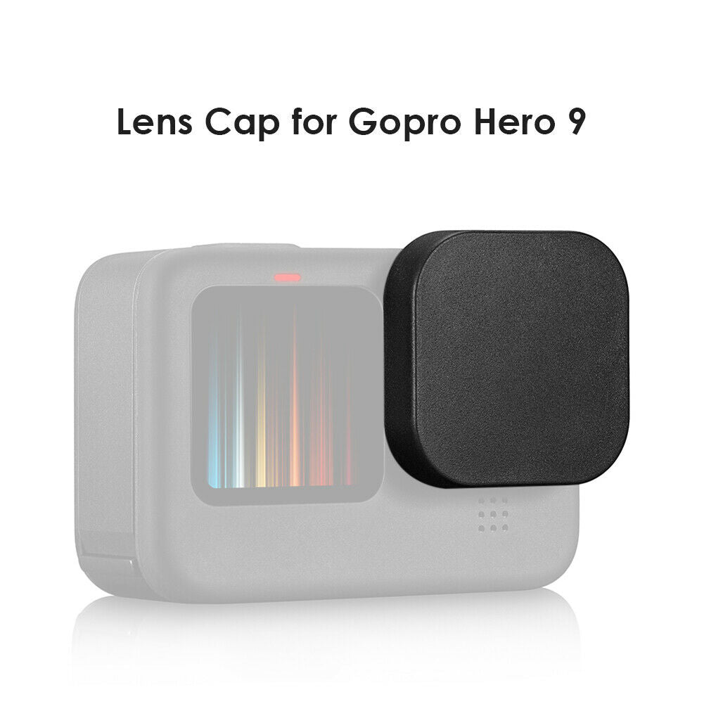 Soft Silicone Drop-Proof Lens Cap Cover Protector for Gopro Hero 9 Black @