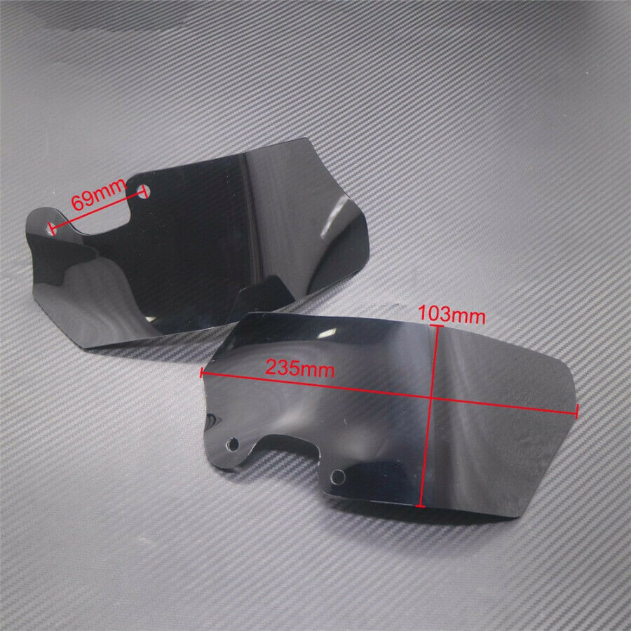 Windshield Side WindScreen Airflow Deflector Wind For BMW R1200 GS ADV 04-12