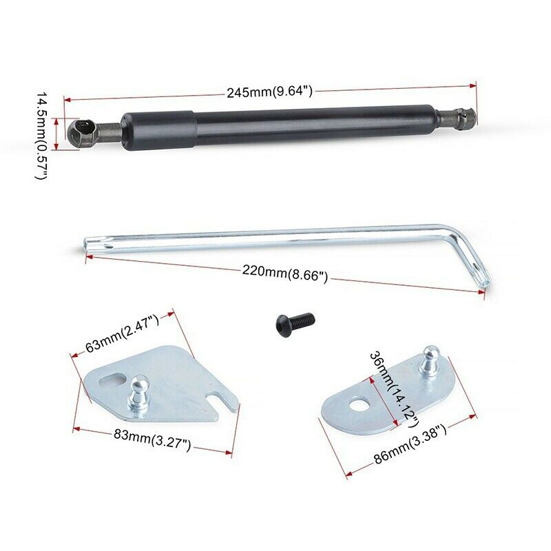 Tailgate Assist Struts Kit for Ford F-150 2015-2020, Truck Tailgate Lift SupH5Z5