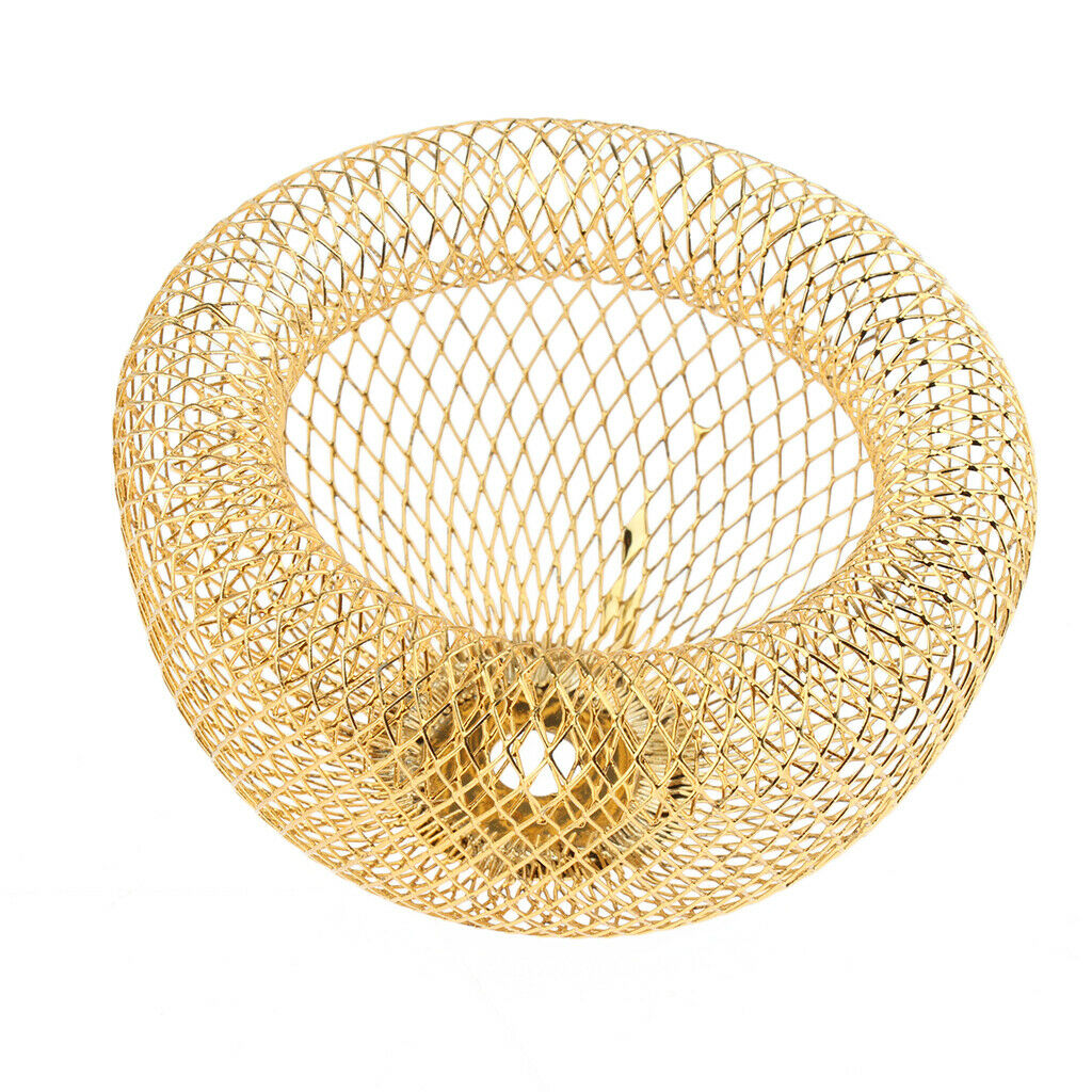 Iron Lamp Shade Chandelier Pendant Lights Fixture Bulb Cage Half round edge