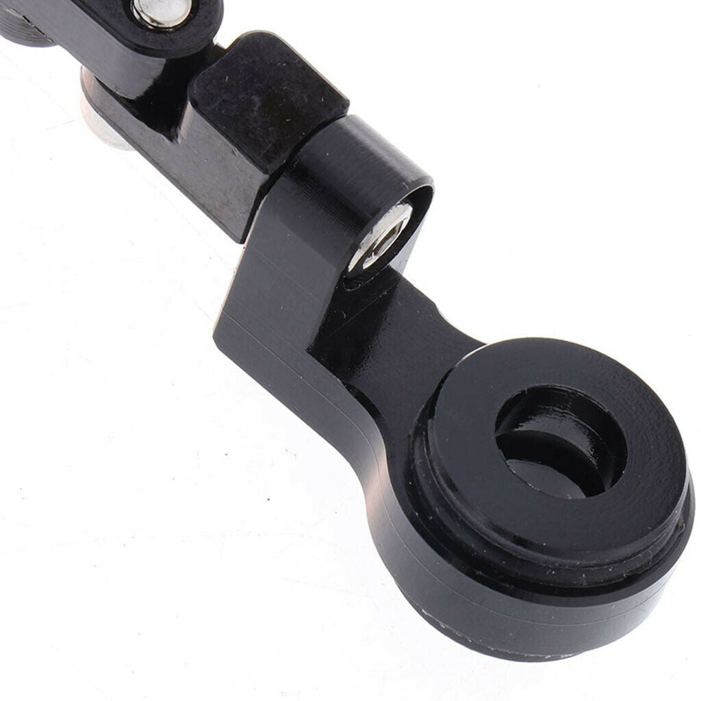 Universal Motorcycle Brake Master Fluid Reservoir Oil Cup Bracket Black