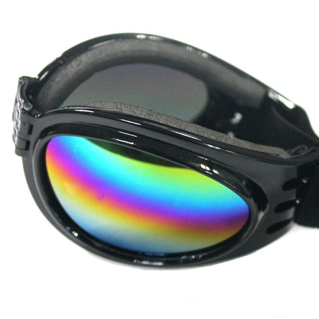 Pet Dog Sunglasses Eye Wear Protection from UV/Wind/Water/Debris Black