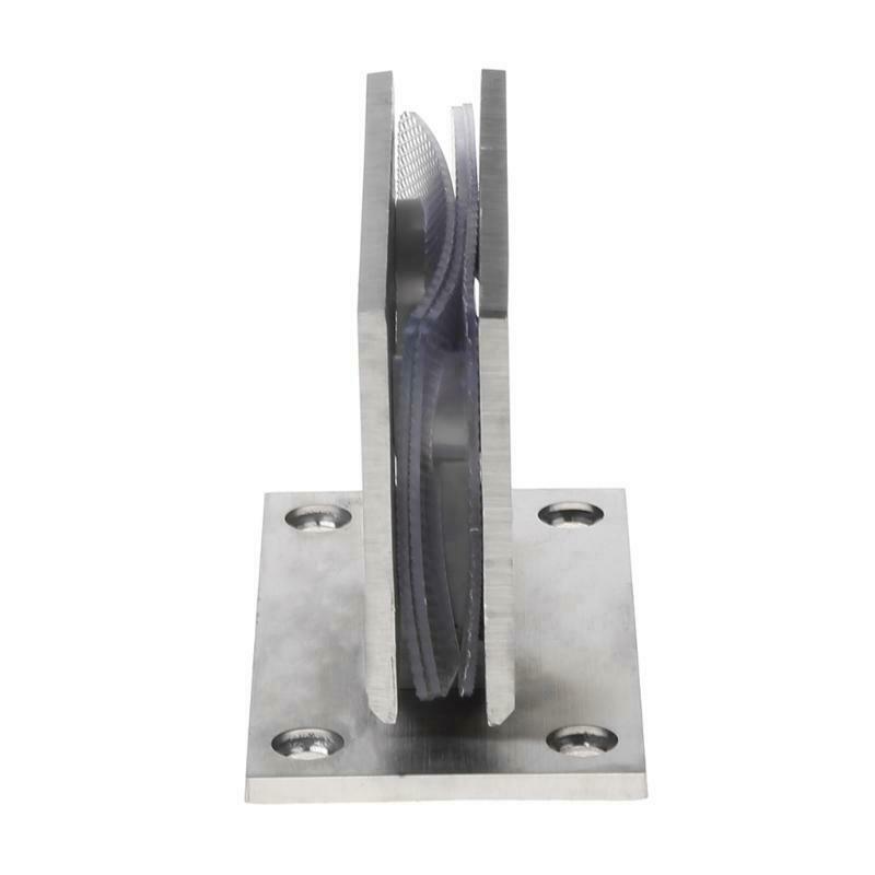 8-12mm Glass Door Hinge Bathroom Shower Door Frameless Bracket Wall Mounted Door