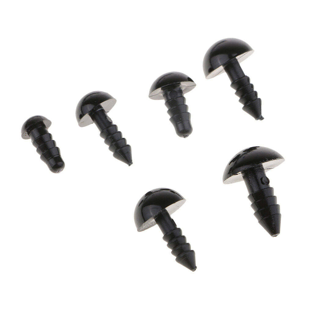 142 pieces of plastic safety eyes and safety noses with