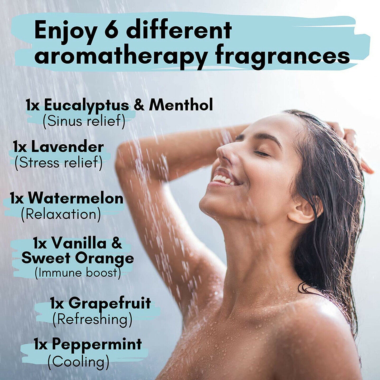 6pcs Bath Bombs Tablets Aromatherapy Wedding Shower Steamers For Women
