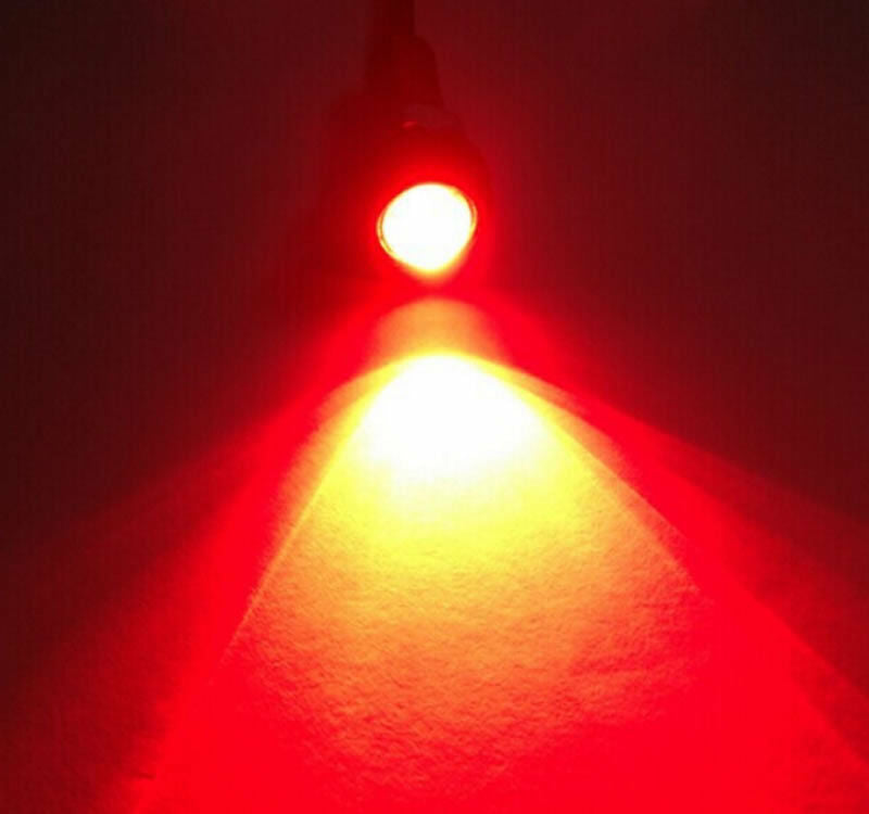 2x RED Hawkeye LED Eagle Eye Light Lamp DRL Fit Boat Marine Car Motorcycle