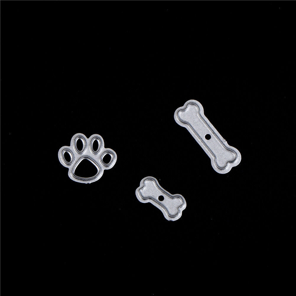 dog with bones scrapbook cutting dies metal die cuts for diy scrapbookin.l8