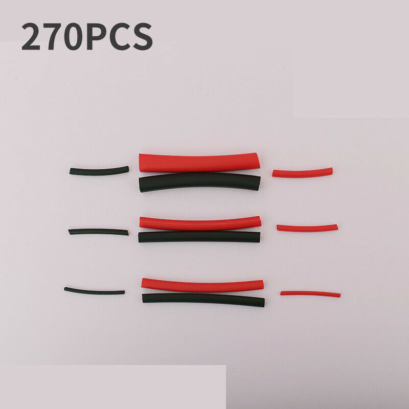 270Pcs Polyolefin Heat Shrink Assorted Tube Tubing Insulated Sleeve Kit Wire New