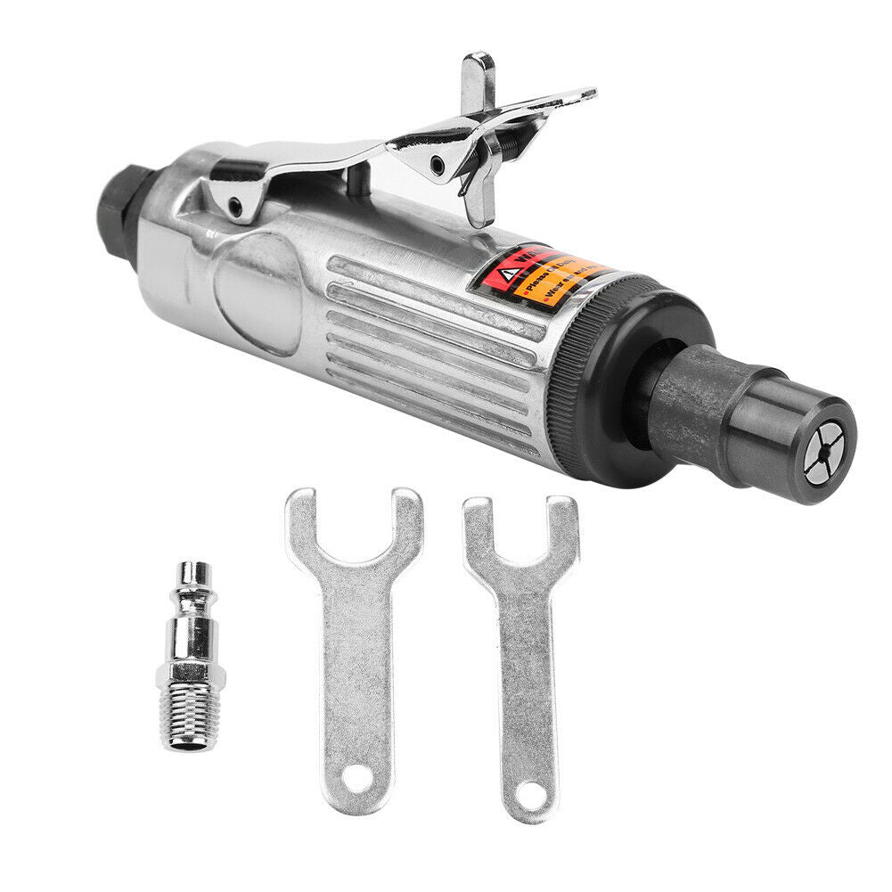 1/4" Pneumatic Die Grinder Air Angle Grinding Engraving Polisher Machine Tool