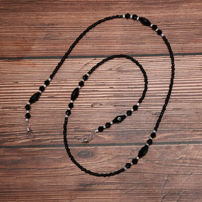 Beads Beaded Eyeglass Cord Reading Glasses Eyewear Spectacles Chain Holde.l8