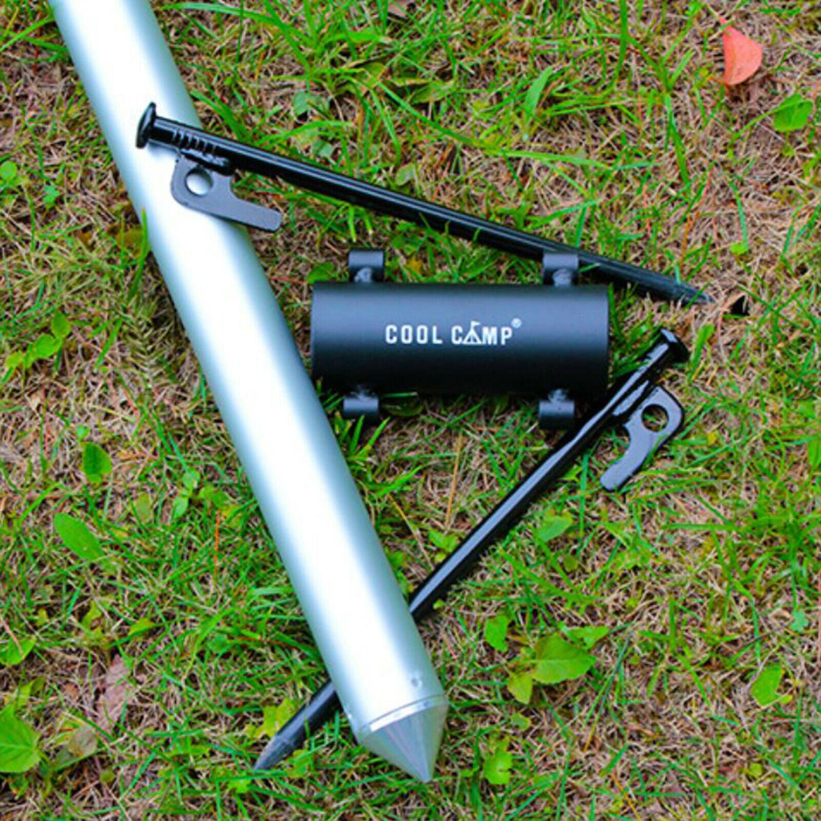 2X Solid Canopy Pole Holder Awning Rod Support Stand Outdoor Windproof Support
