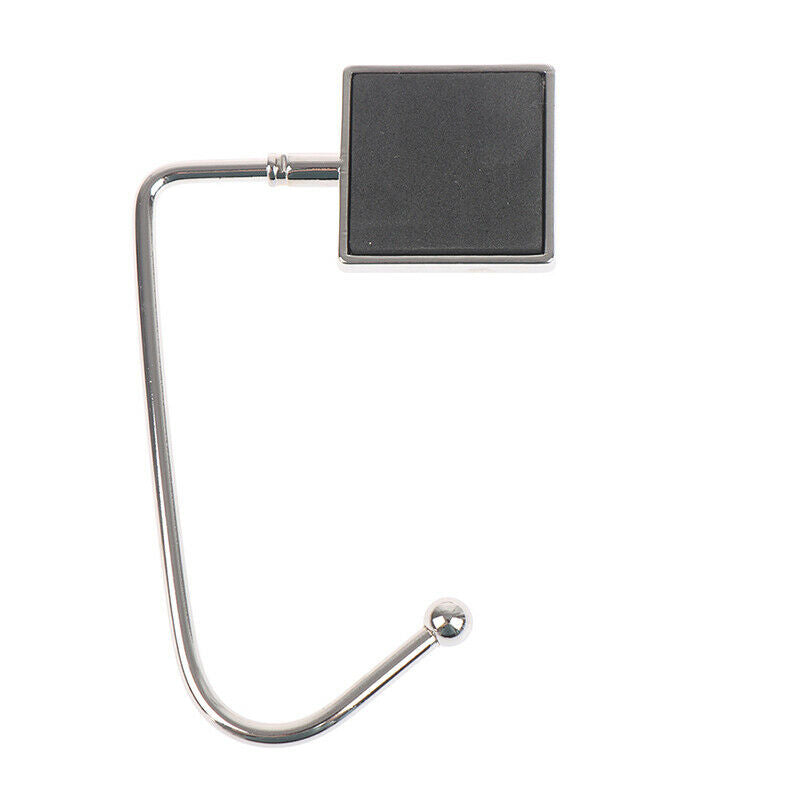 1Pc Square Metal Hanger Hook Holder Folding Bag Handbag Hook Portable Table BDA